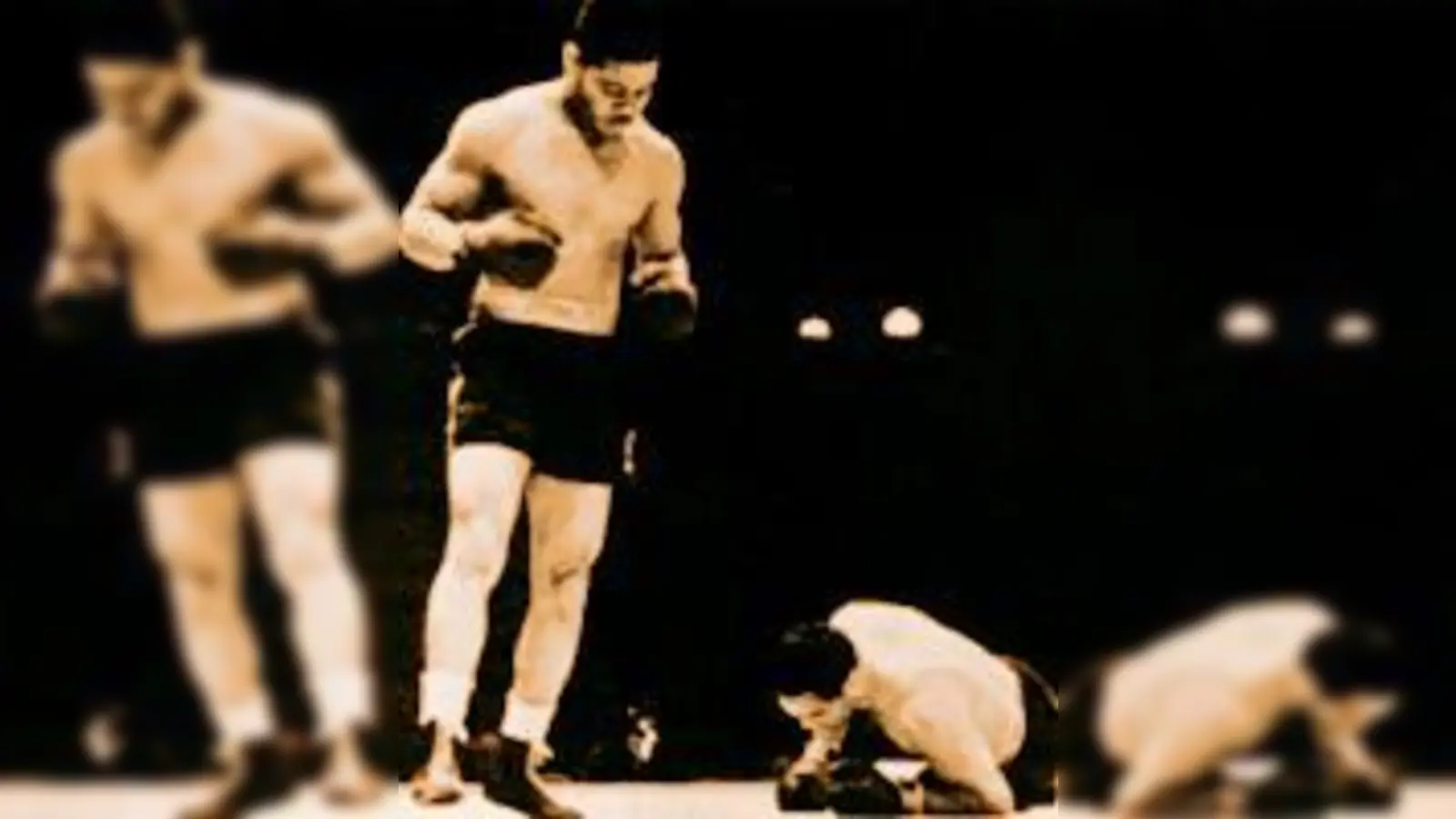 Joe Louis im Kampf mit Max Schmeling. (Foto: www.cyberboxingzone.de)