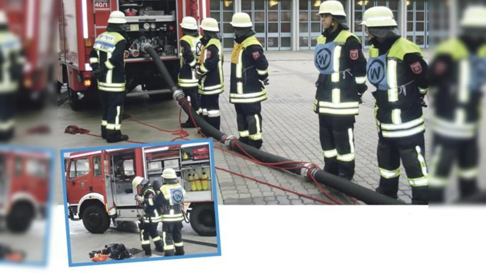 Übung macht den (Lösch)-meister.  (Foto: Feuerwehr.)