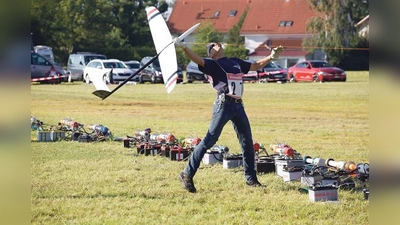 WorldCup Finale im Modellsegelflug beim Modellbau Club München e.V. in Salmdorf am 23. und 24. September.	 (F: VA)