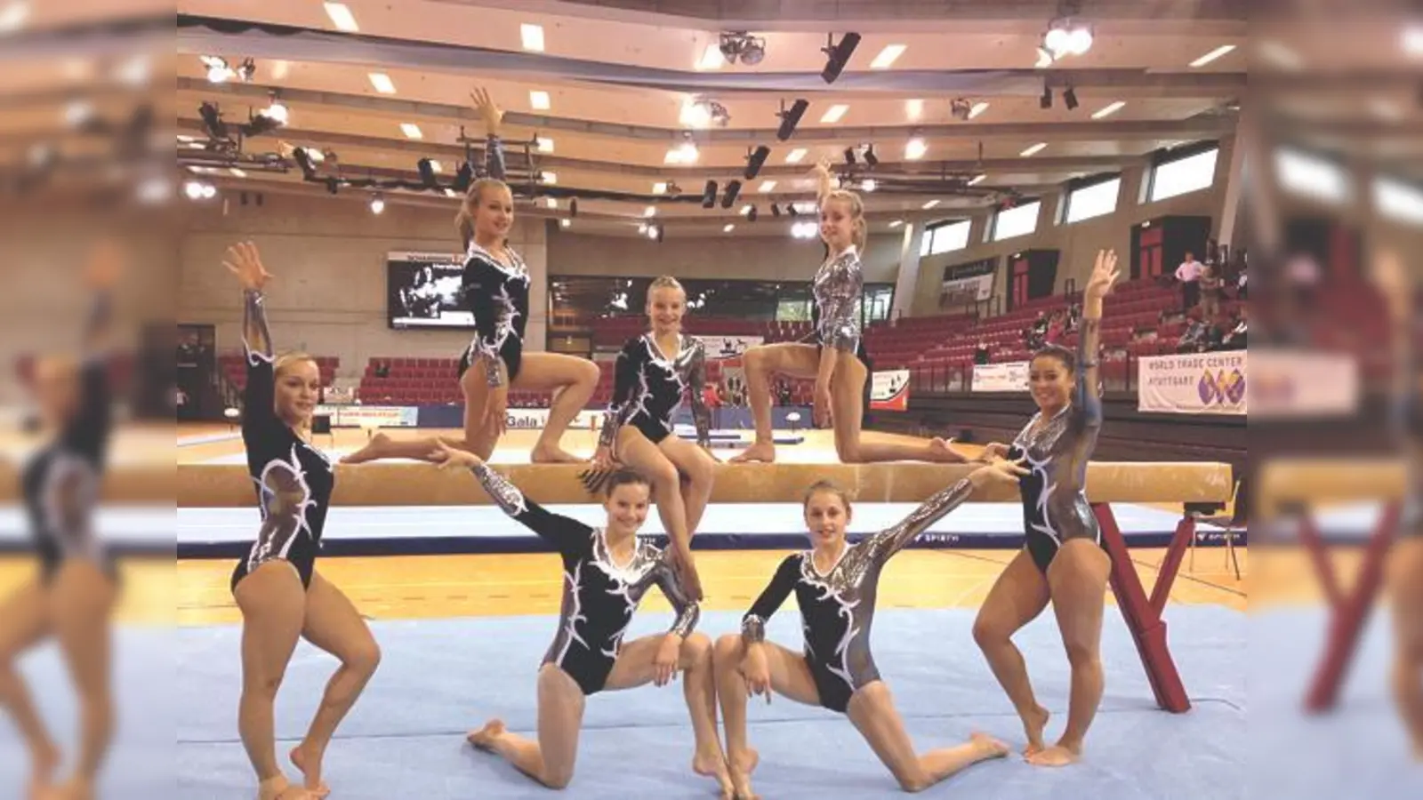 Schlugen sich wacker: die Bundesligaturnerinnen des TSV Unterföhring.	 (Foto: privat)