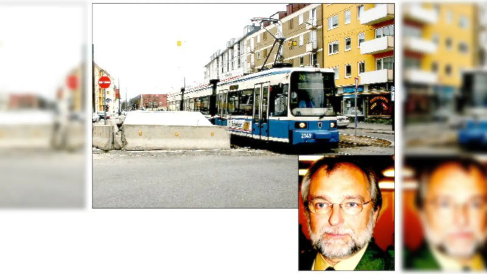 Hier ereignete sich erst im Februar ein Unfall. Bei der Polizei sieht man die Situation nicht so dramatisch, wie Klaus Kellerer (r.) erklärte. 	 (Fotos: ws/Archiv)