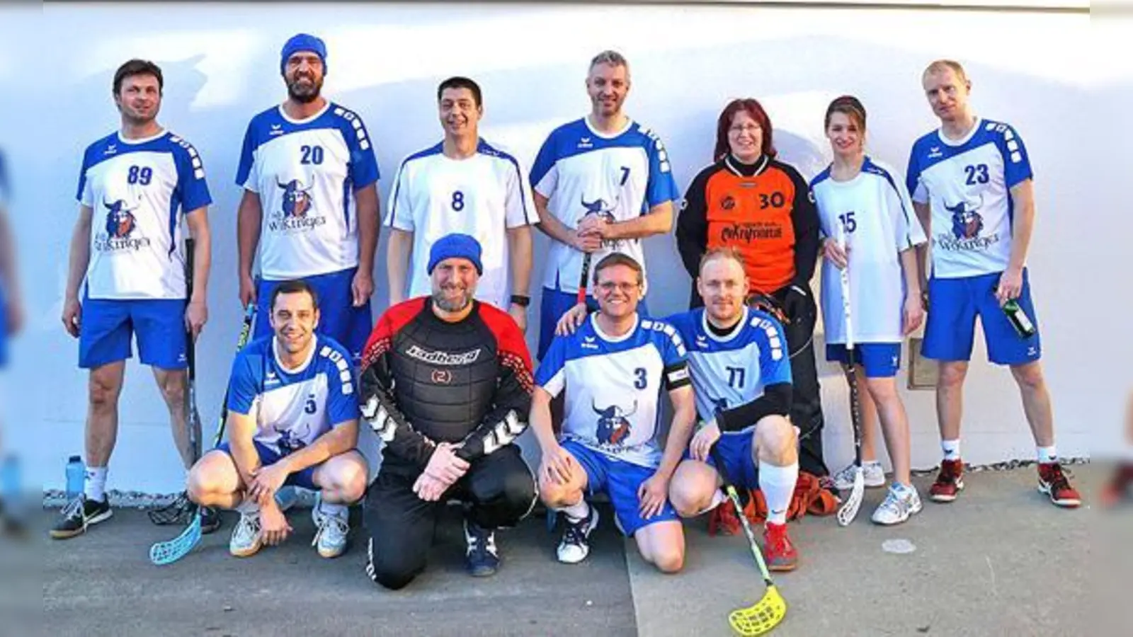 Die Wikinger trafen im ersten Halbfinale frisch motiviert auf die ZHS Dukes Minga. 	 (Foto: Penzkofer)