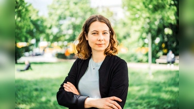 Jamila Schäfer, Direktkandidatin der Grünen im Münchner Süden. (Foto: Eilas Keilhauer)