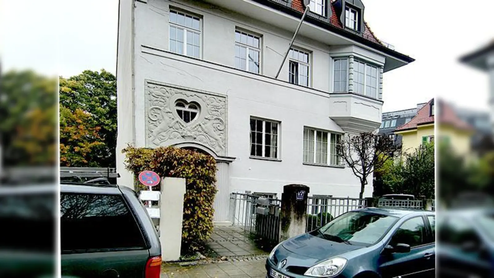 Haus und Studentenwohnheim des Corps Bavaria an der Rauchstraße 17.	 (Foto: ikb)