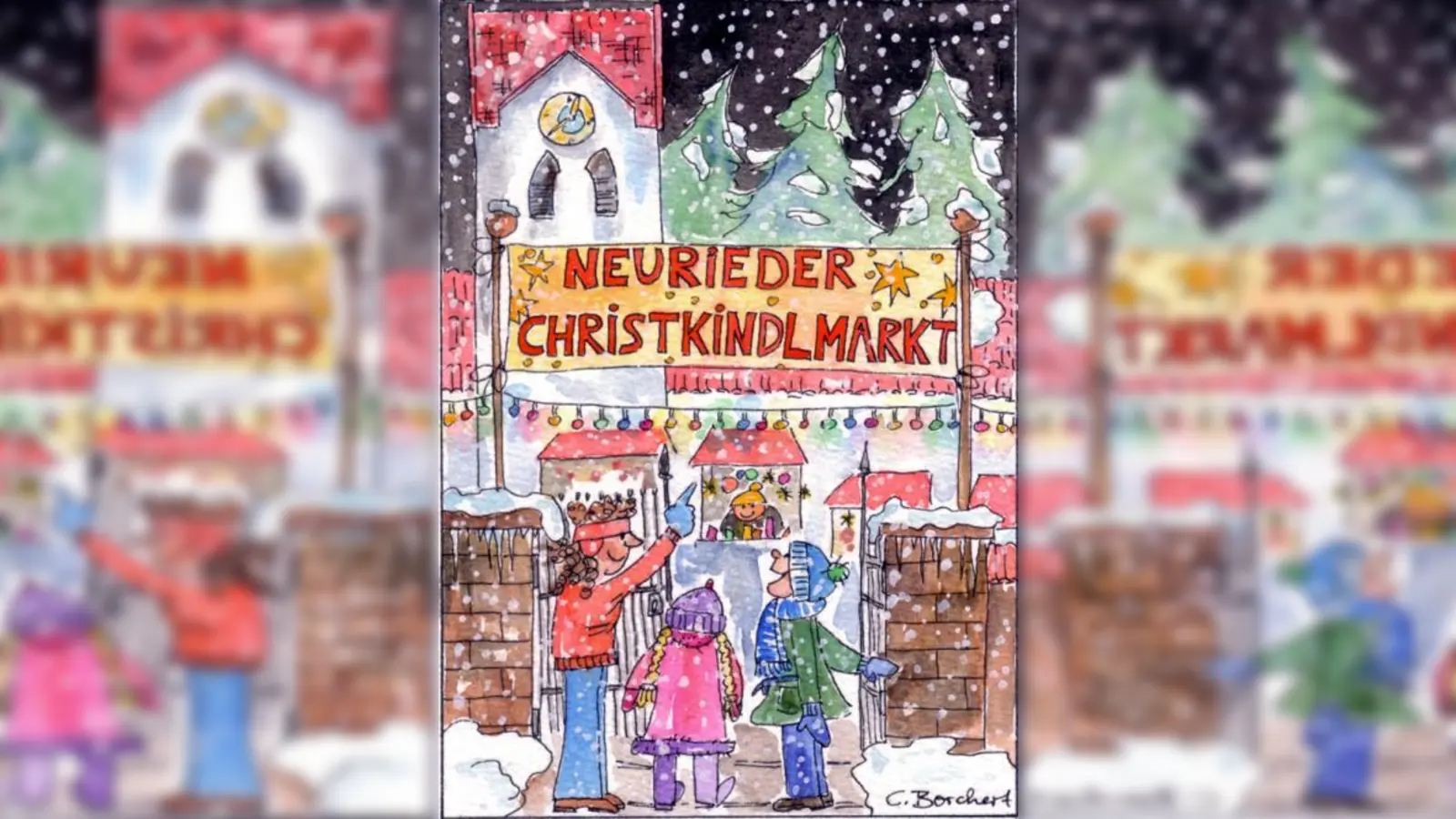 Die Pfarrgemeinde Neuried lädt am ersten Adventwochenende zum Christkindlmarkt ein. (Foto: cb)