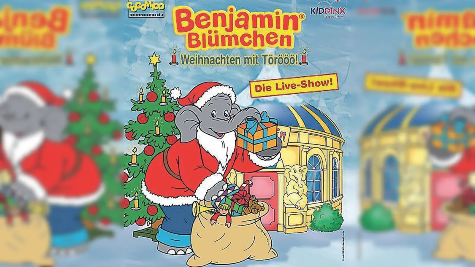 Am 29. Dezember ist Benjamin Blümchen um 15 Uhr zu Gast in Kulturzentrum Taufkirchen.  (Foto: VA)