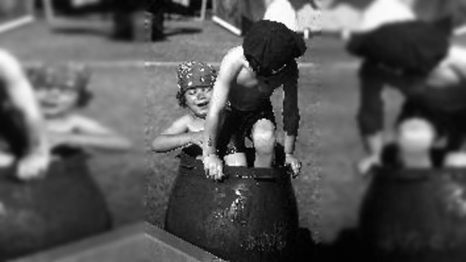 Plitsch-Platsch, Kinderspaß im Olympiapark.<br>	 (Foto: Veranstalter)
