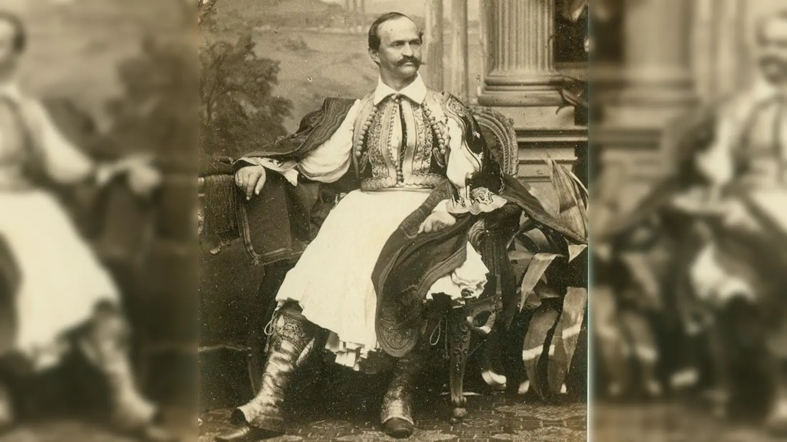 König Otto im Jahr 1865 in seiner Bamberger Zeit im Exil. 	 (Foto: Otto-Museum)