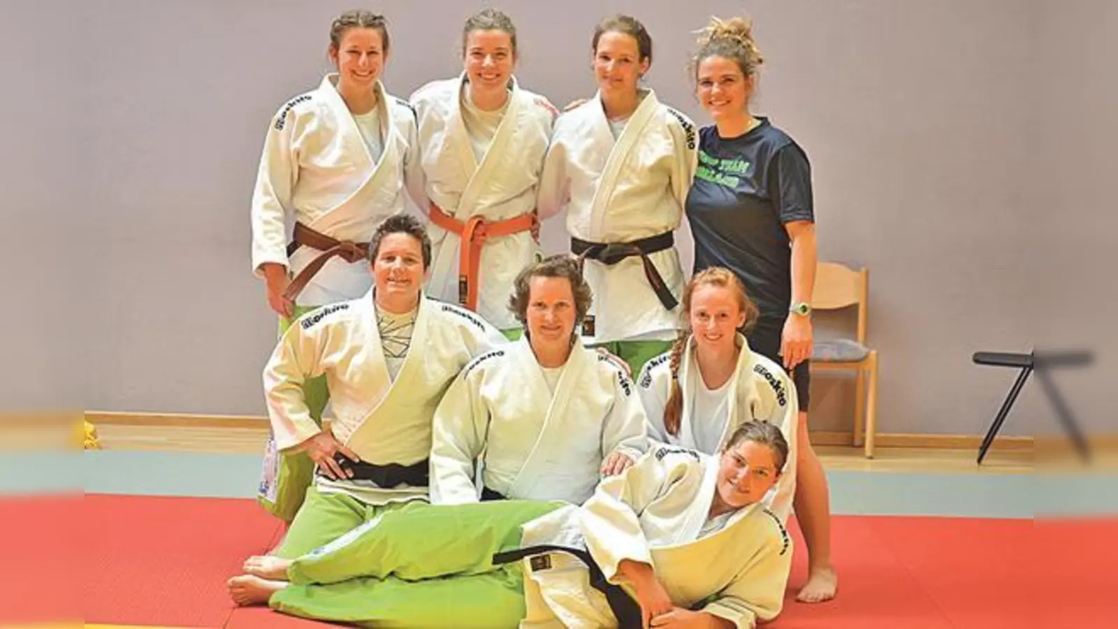 Die Judo-Damen sehen positiv dem 10. Juni entgegen, da wird sich das Blatt für sie hoffentlich wenden. 	 (Foto: Kirst)
