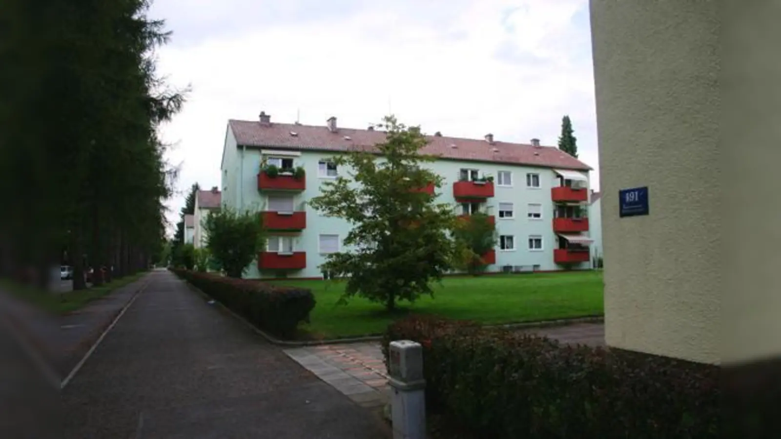 Bis 2020 ist der Erhalt der Heimag-Siedlung sicher, danach sollen die Häuser einem Neubau weichen. Das plant die Wohnungsbaugesellschaft. 	 (Foto: Hettich)