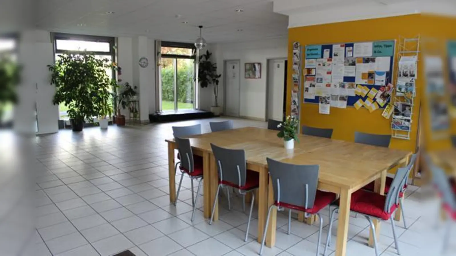 Geschützter Ort: Der Begegnungsraum des Nachbarschaftstreffs Ramersdorf-Süd.  (Foto: Hannah Suttner)