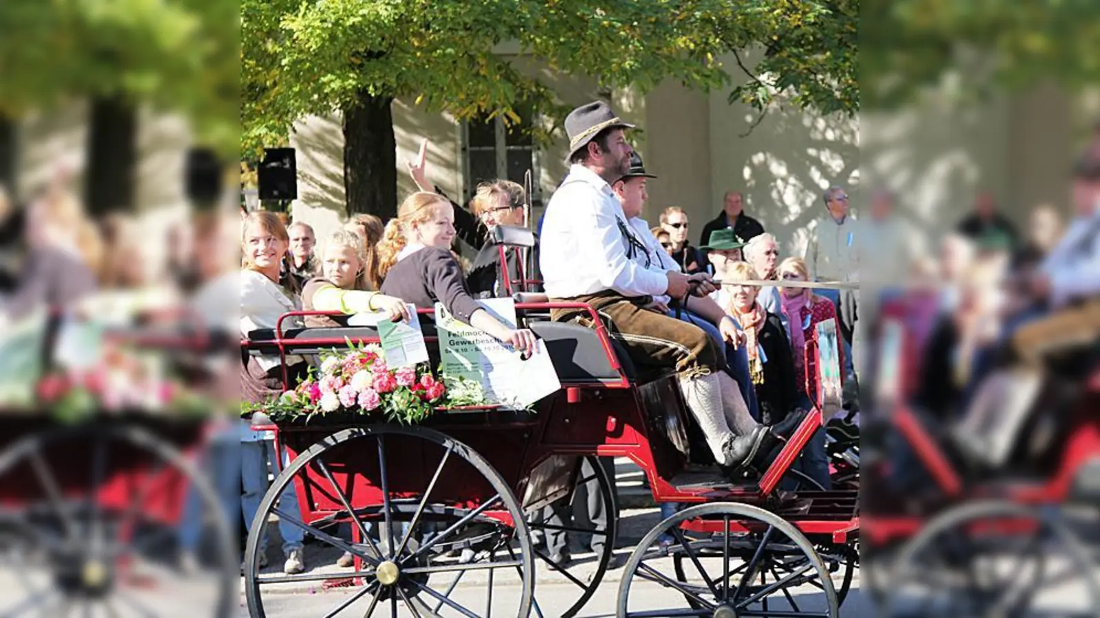 Parallel zum Feldmochinger Rosstag (Foto) findet heuer wieder die Gewerbeschau der »Unternehmer für Feldmoching« statt.	 (Foto: VA)