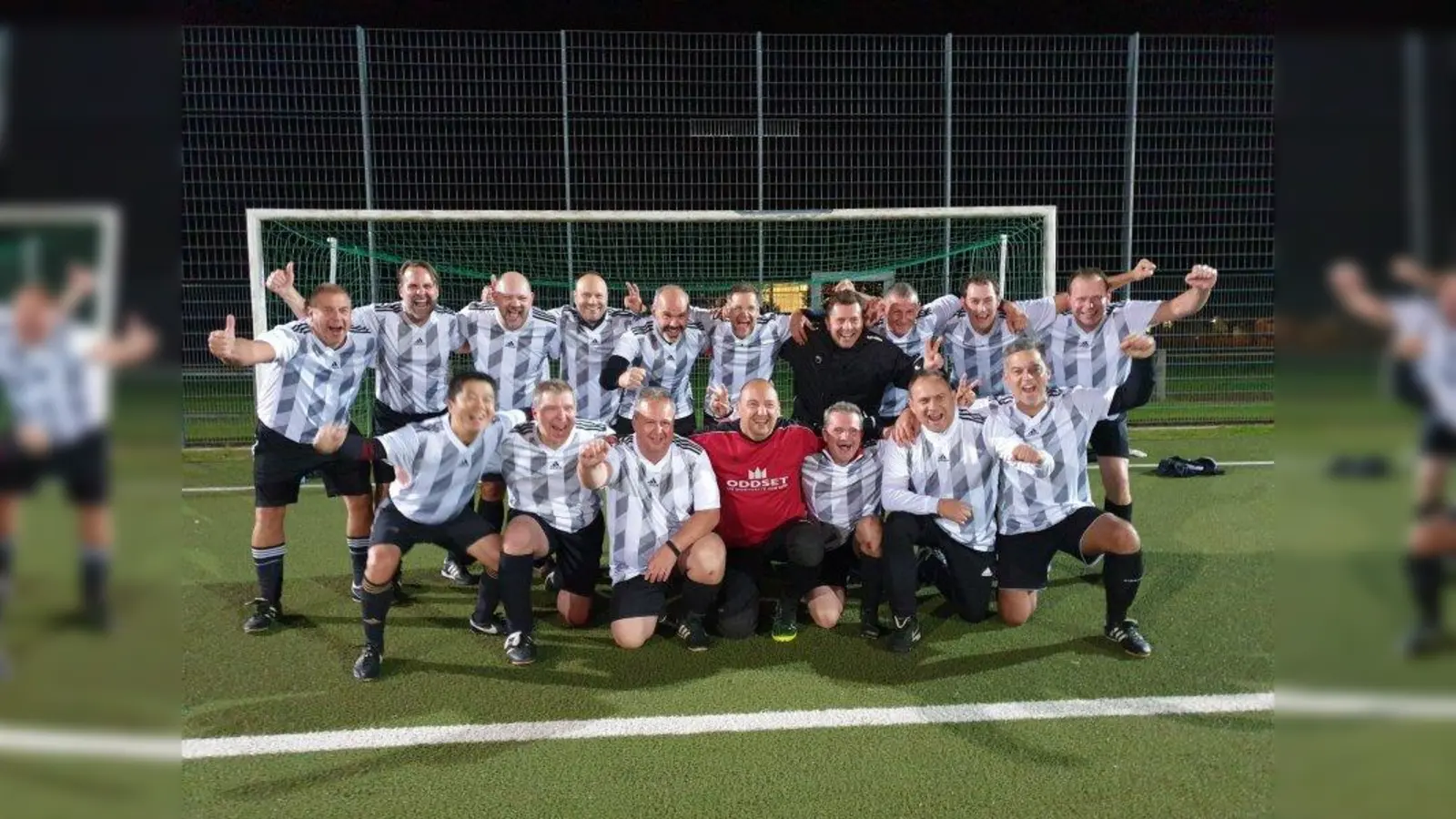 Erfolgreich: die „Altherrenmannschaft“ des TSV München Solln. (Foto: Johannes Repplinger)