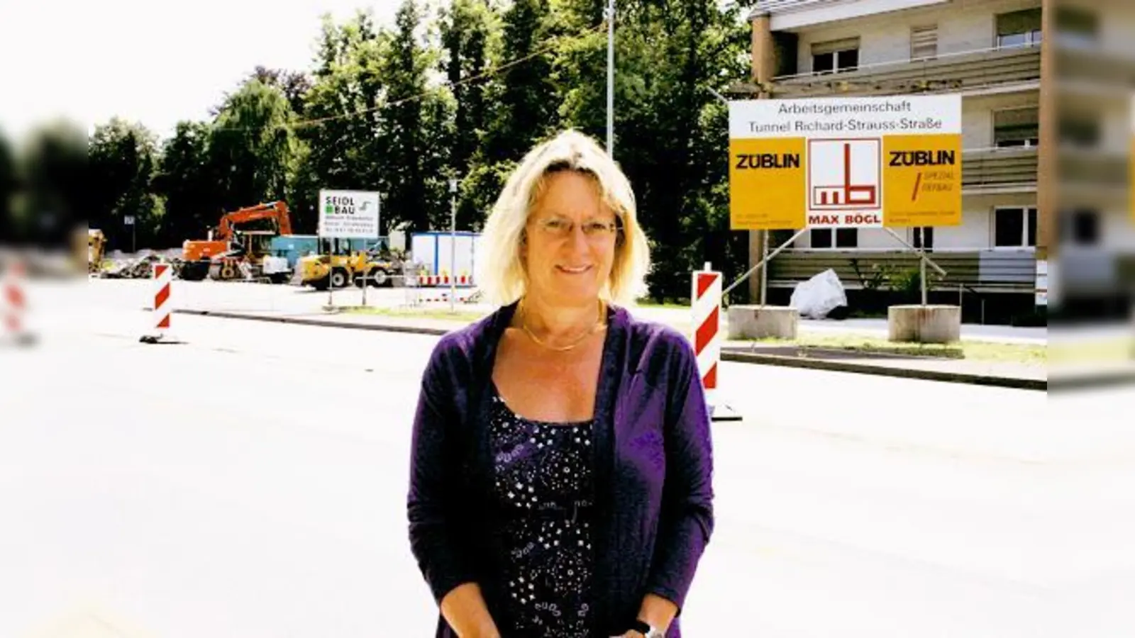 Laut der BA-Vorsitzenden Angelika Pilz-Strasser brauche es Zeit, um eine kompetente Lösung gegen Lärm und Abgase an den Ausfahrten zu finden. 	 (Foto: ko)