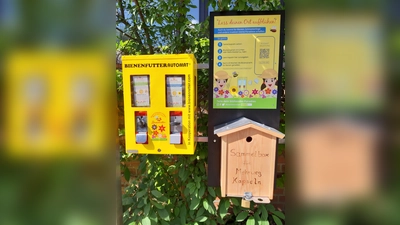 Der Bienenautomat ist wieder mit regionalem Saatgut gefüllt. (Foto: Gemeinde Gauting)