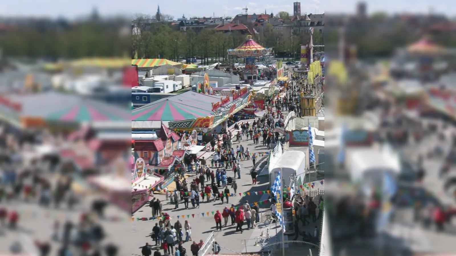 Buntes Treiben herrscht ab Freitag auf dem 46. Münchner Frühlingsfest.	 (Foto: VA)