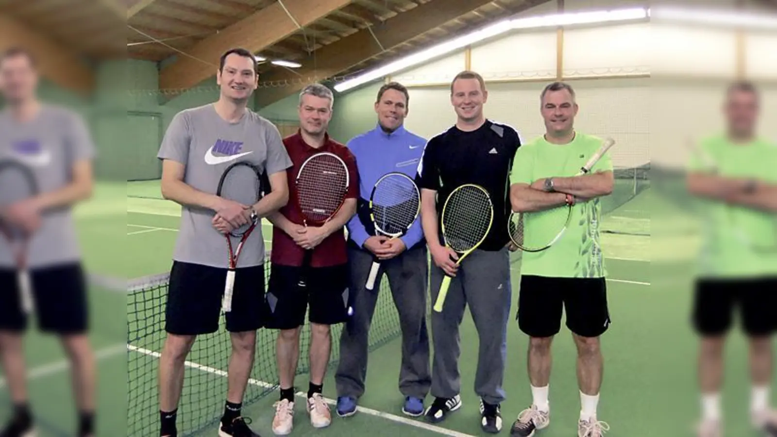 Die Tennis-Herren 30 konnten sich über souveräne Siege freuen.	 (Foto: privat)