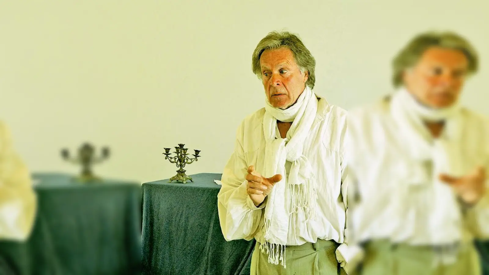 Rudolf Knor als Friedrich Schiller.	 (Foto: VA)