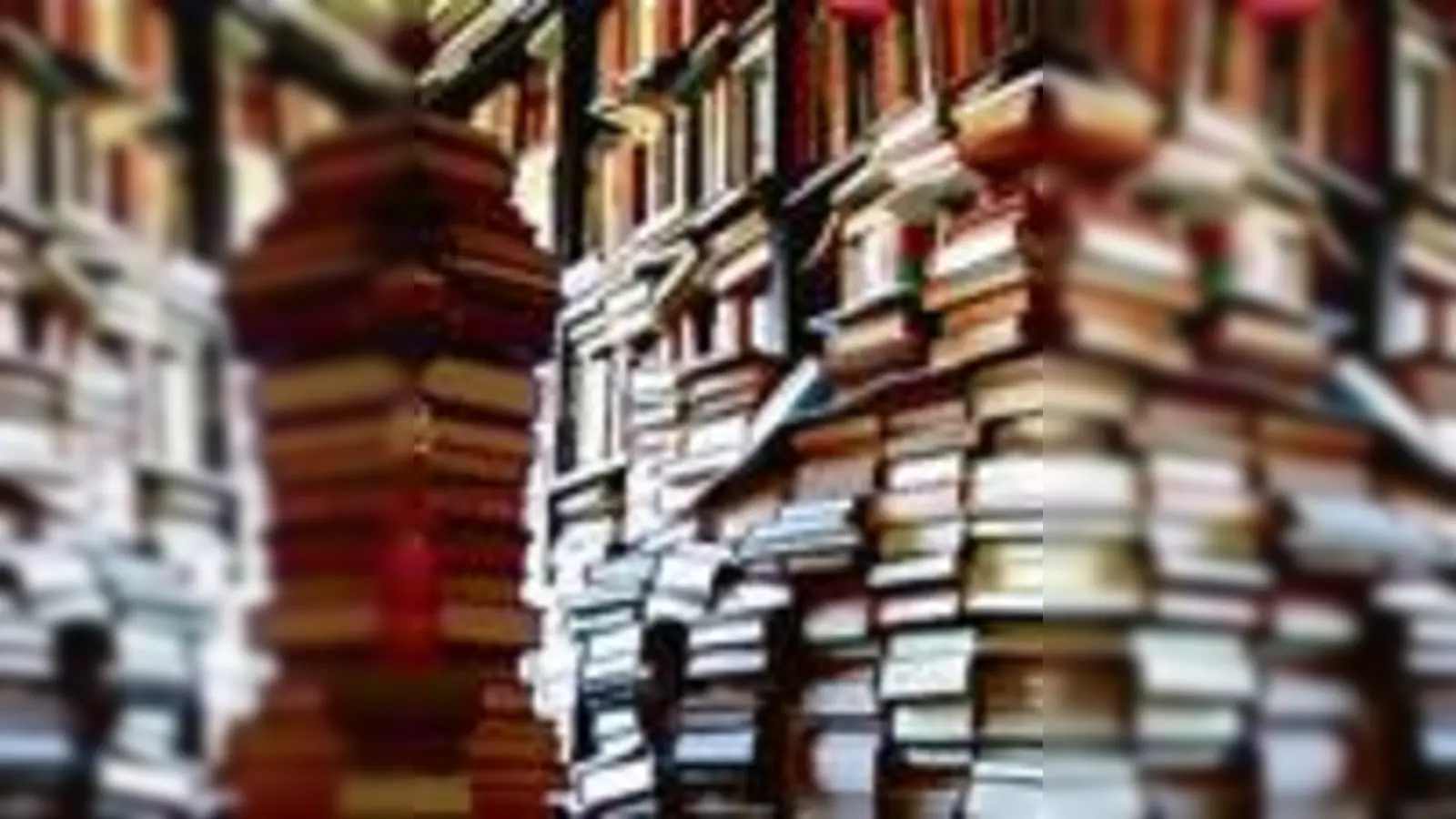 Im Haus von Georg Salzmann, tausende gerettete Bücher.	  (Foto: VA)