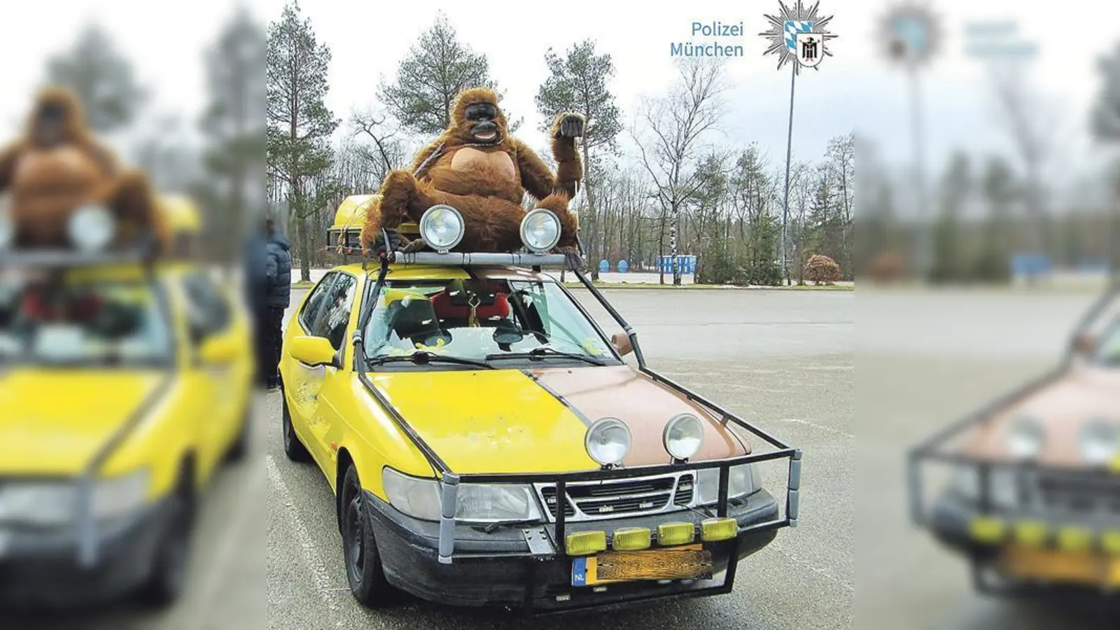 Kuriose Fahrzeuge kreuzten den Weg der Polizei in 2018.	 (Foto: Polizei)