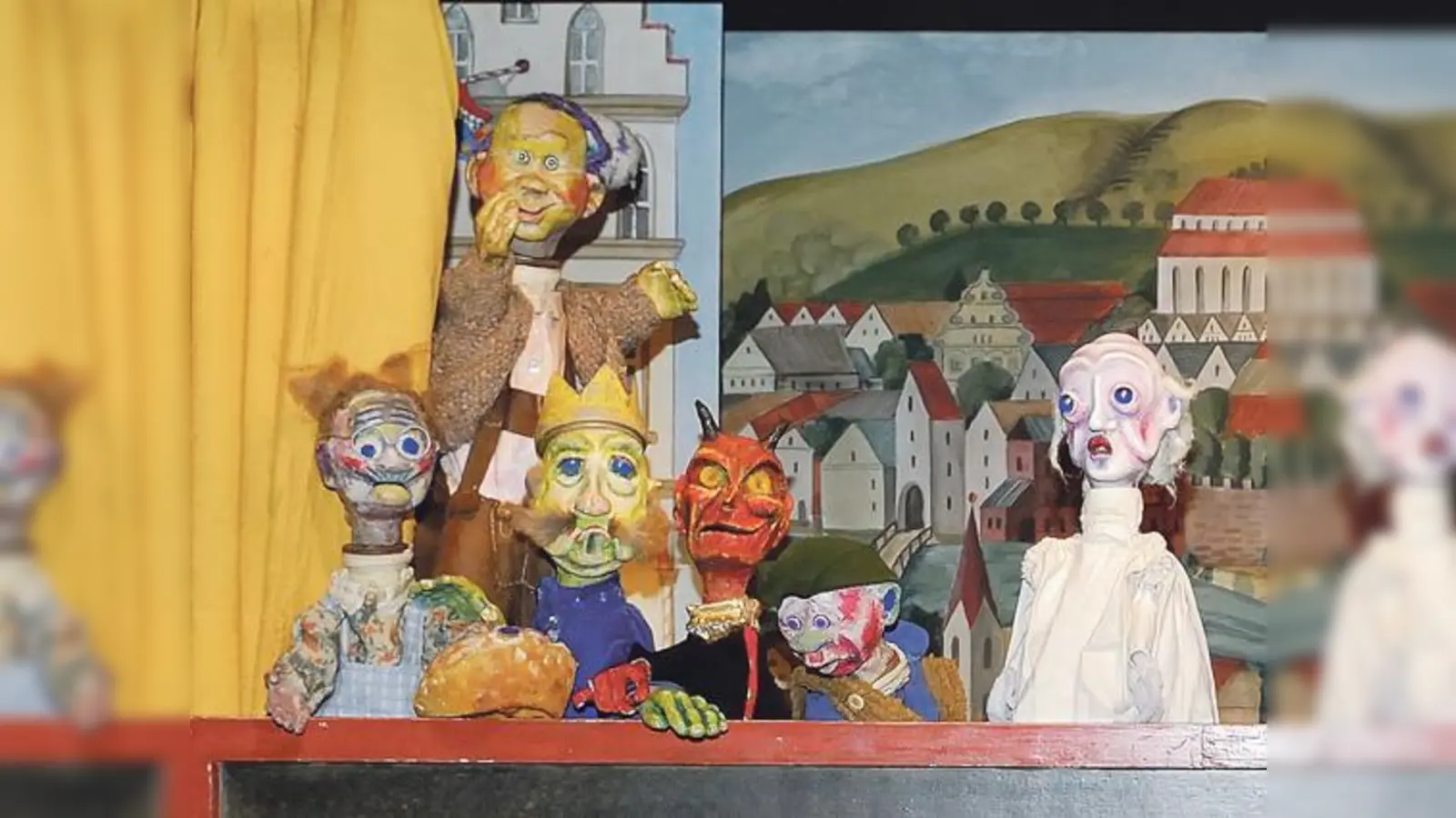 Doctor Döblingers Kasperltheater ist am 6. Mai gleich zweimal zu Gast in Neubiberg. 	 (Foto: Uli Scharrer)