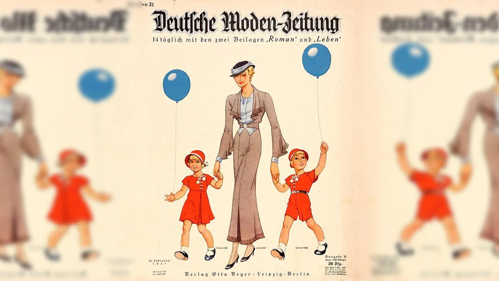 Die brave Hausfrau und Mutter der 30er-Jahre hatte durchaus Interesse an internationaler Mode.	 (Foto: VA)