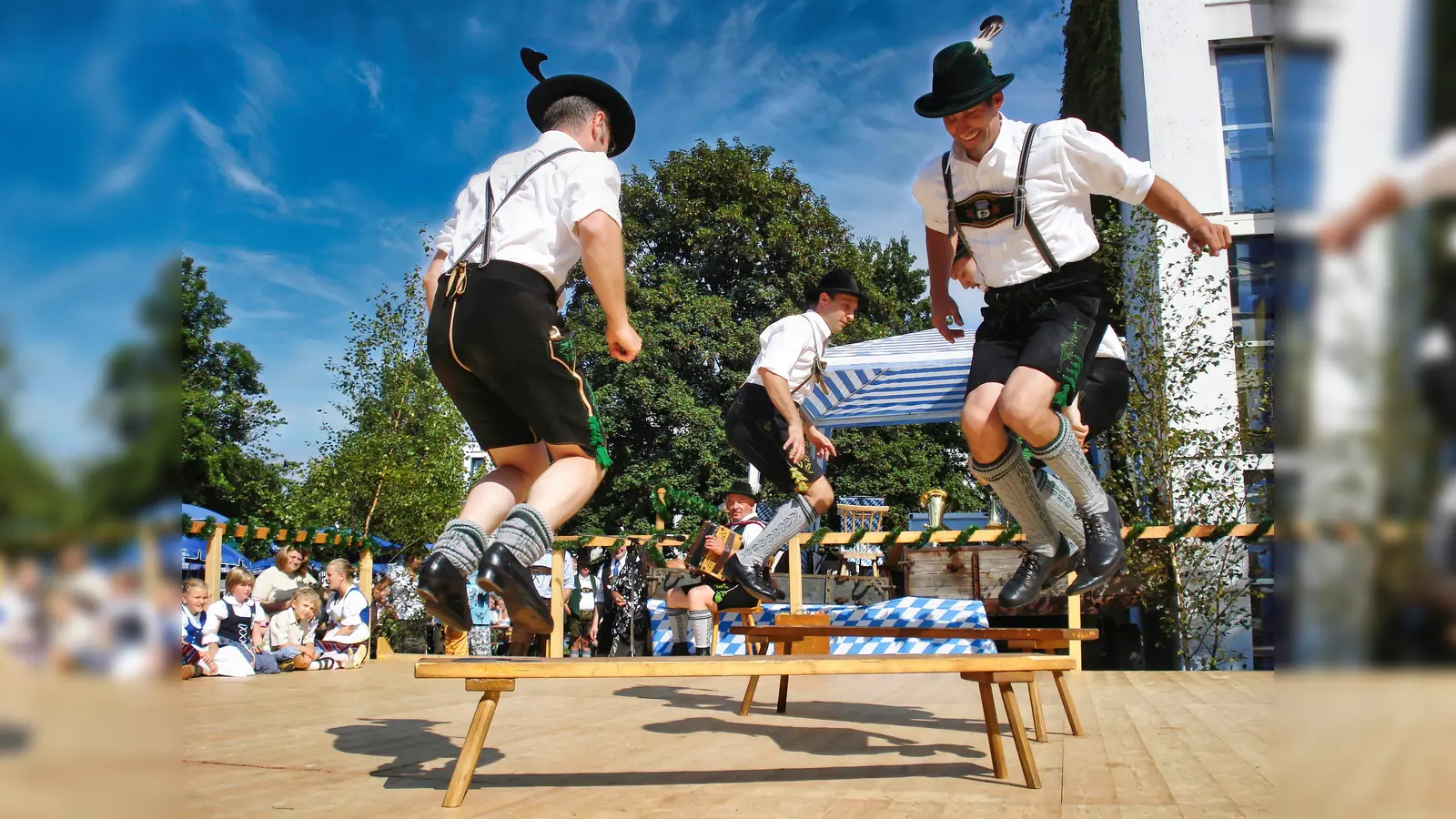 Der sogenannte Bankerltanz gehört zu den beliebten Aufführungen der Trachtler.  (Foto: D'Hachingertaler)