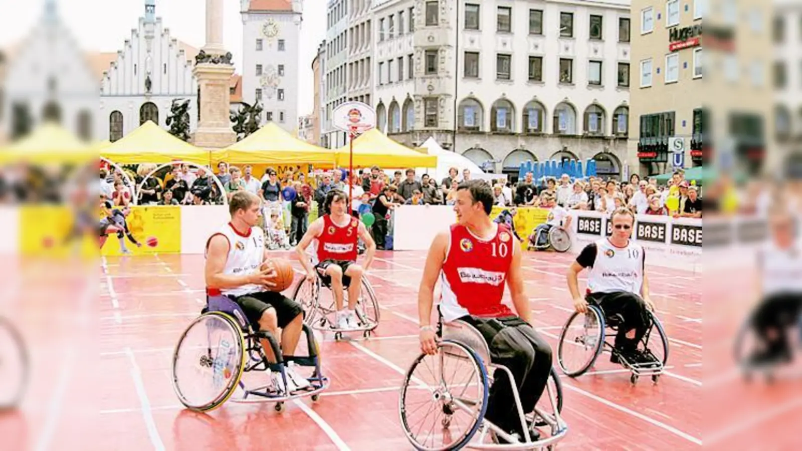 Zu welchen Leistungen auch behinderte Menschen fähig sind, zeigt »Gemeinsam Sport  gemeinsam Spaß«. 	 (Foto: VA)