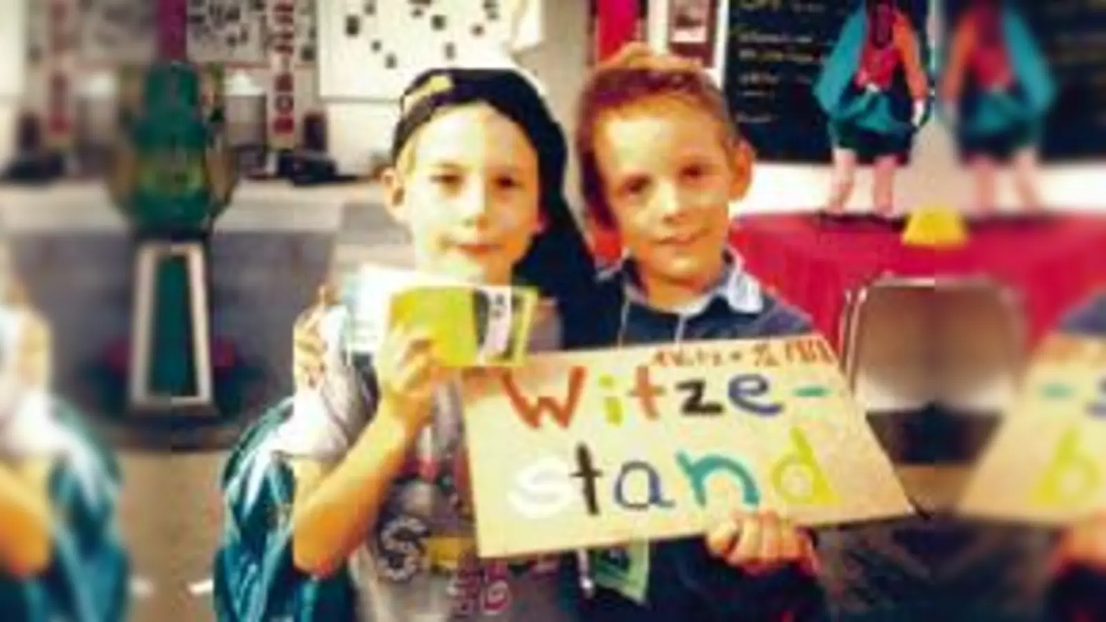 Schonmal eine witzige Idee für Mini-München: der Witzestand.	  (Foto: VA)