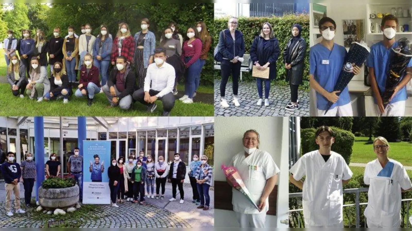 Insgesamt 47 junge Frauen und Männer haben in den Häusern der Starnberger Kliniken sowie der Klinik Dr. Robert Schindlbeck ihre Ausbildung begonnen. (Foto: Starnberger Kliniken)