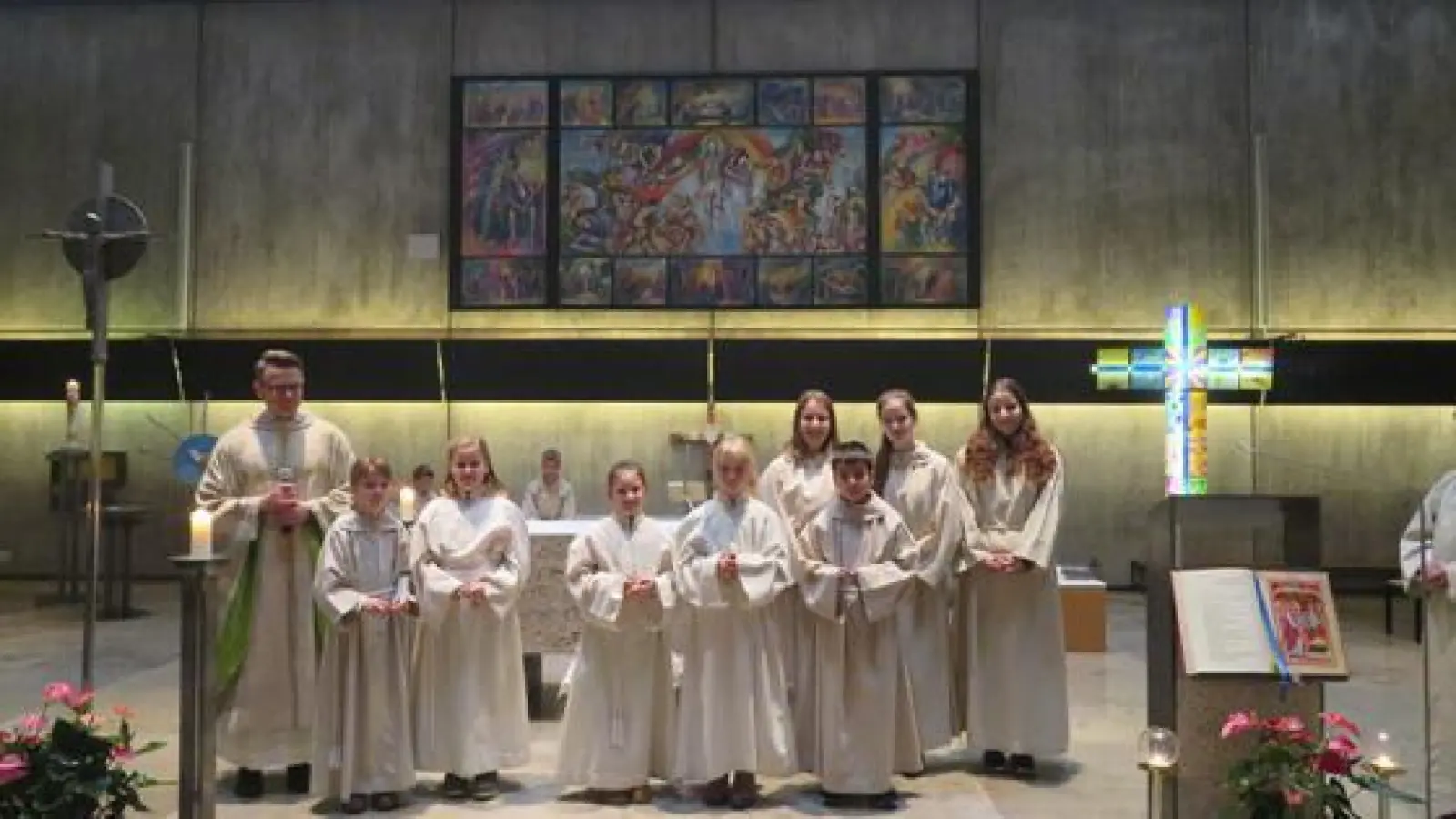 Die neuen Ministranten in Oberschleißheim.  (Foto: privat)