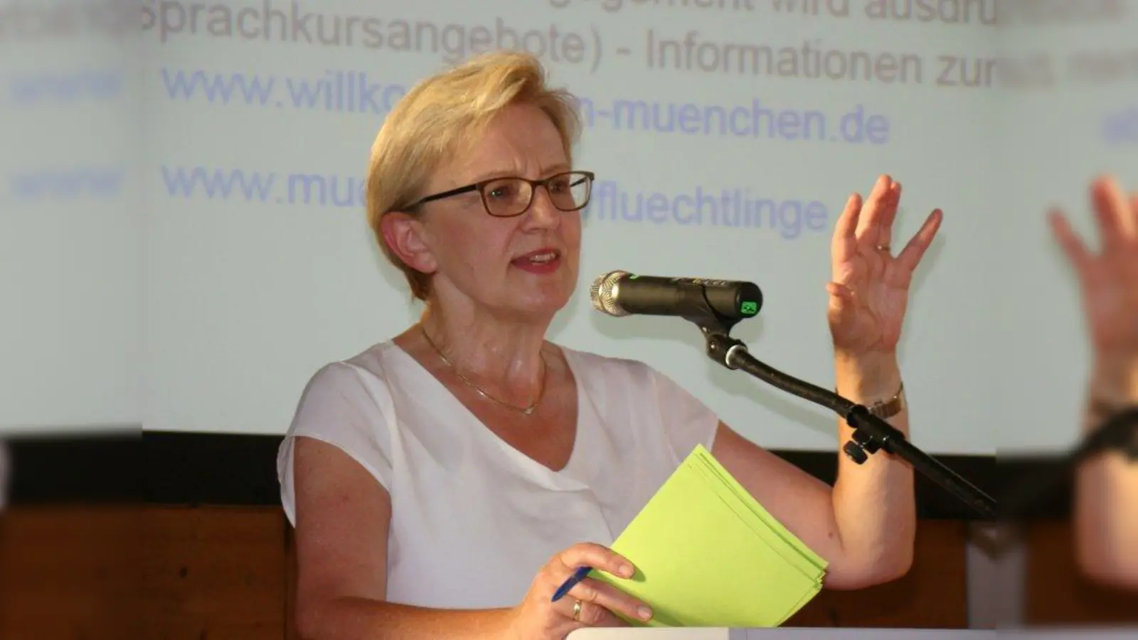 Vizepräsidentin der Regierung von Oberbayern Maria Els. (Foto: pst)