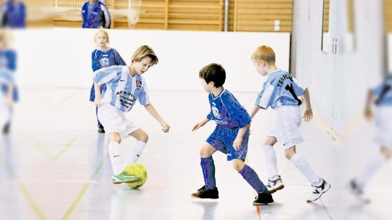 Ist Fußball was für mich? Einfach mal ausprobieren beim Fußballcamp in Poing! (Foto: Privat)