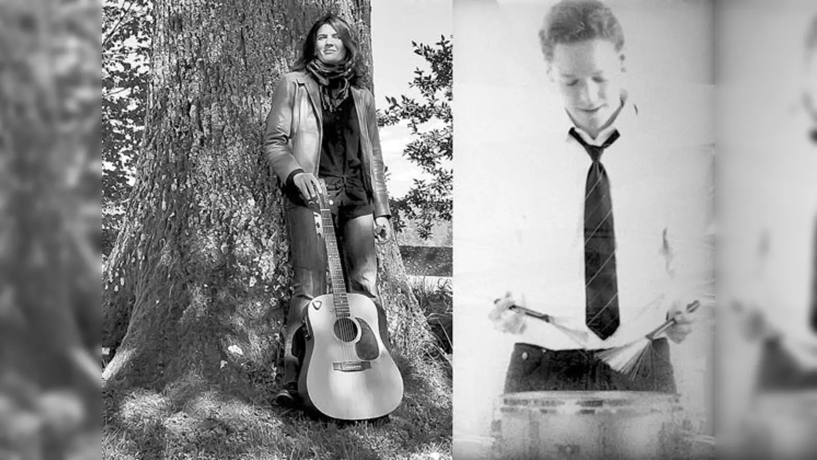 Solly Aschkar und Lukas Pollmann spielen am Samstag in der Café-Bar Herzog.	 (Foto: VA)