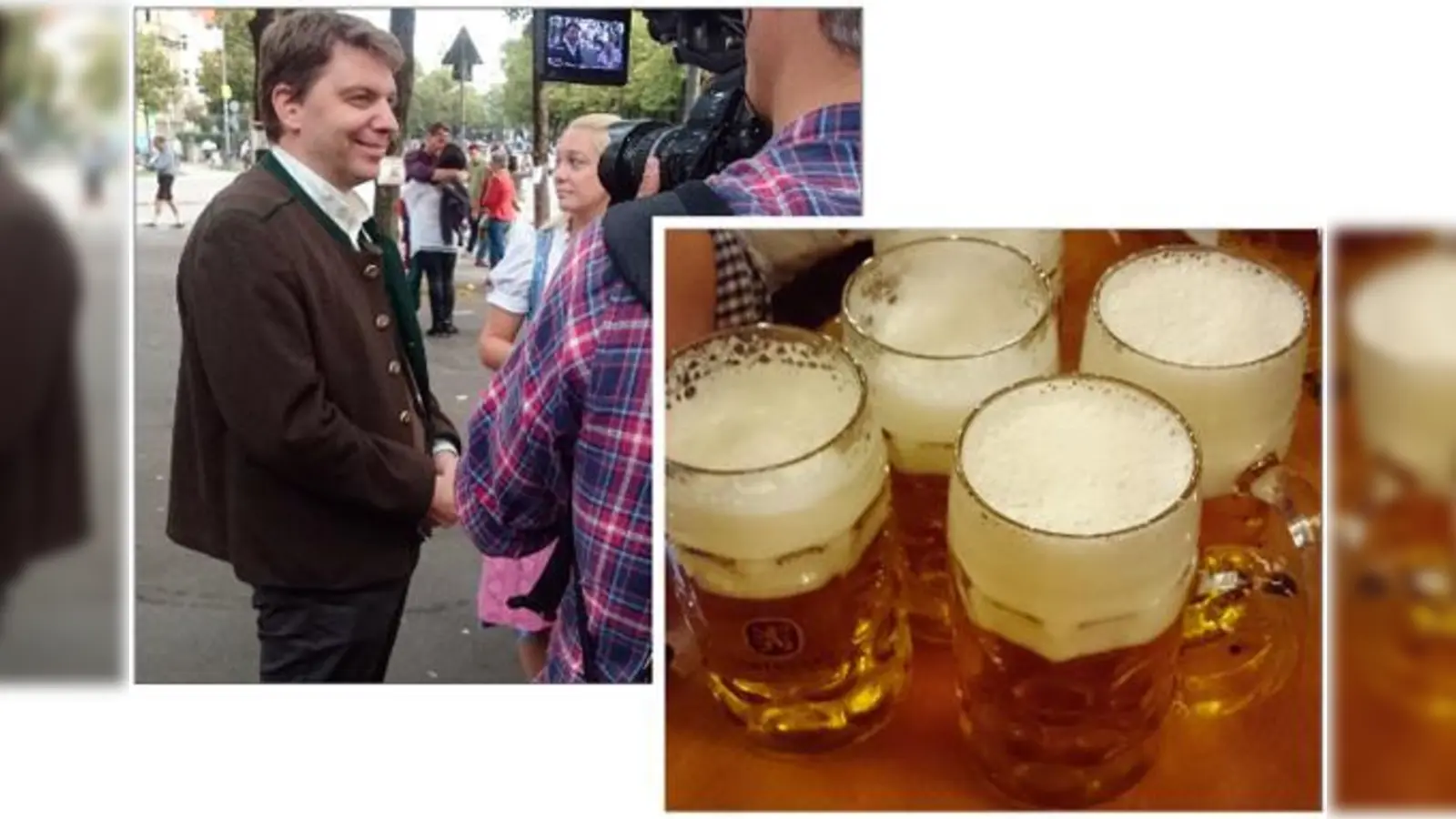 Jan-Ulrich Bittlinger setzt sich für fair eingeschenktes Bier auf der Wiesn ein. Das ist auch heuer immer noch keine Selbstverständlichkeit.	 (Foto: Stefan Dohl)
