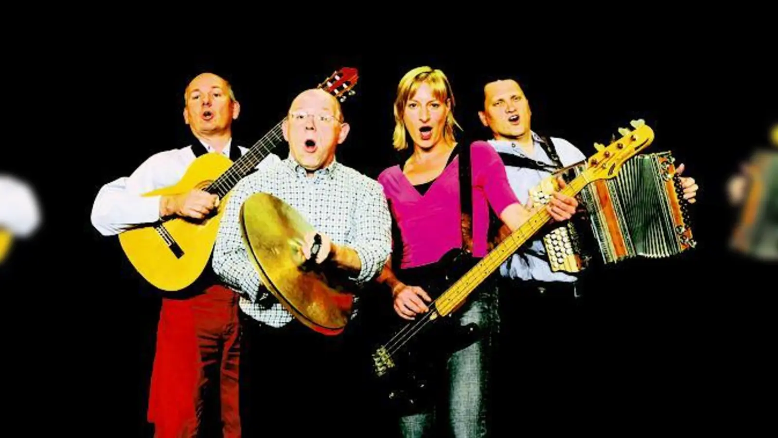 Hans Dettendorfer, Jürgen Kirner, Bianca Bachmann und Bernhard Gruber bieten ihrem Publikum ein neues Politsatire-Spektakel.	 (Foto: VA)