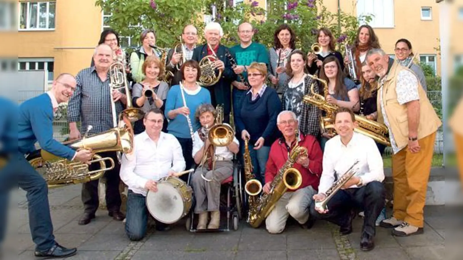 Unterhaltung für die ganze Familie bietet das Blasorchester mit seinen Stadtmusikanten.	 (Foto: VA)