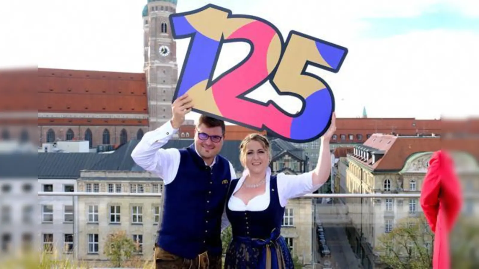 Das Faschingsprinzenpaar Janina I. und Sebastian I. stehen im Mittelpunkt des Jubiläums.	 (Foto: Robert Bösl)