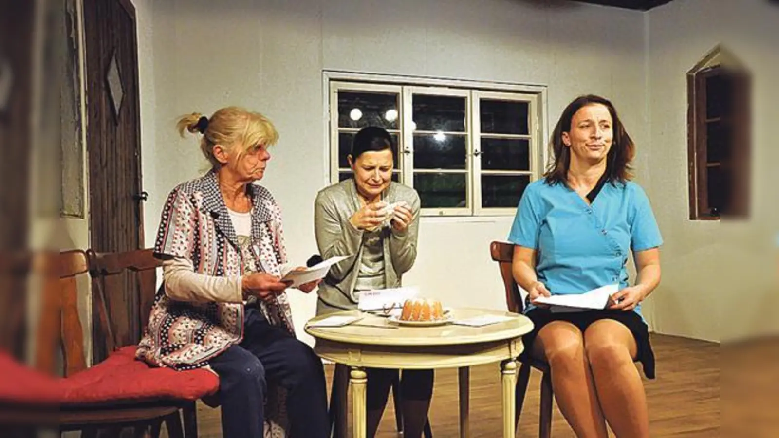 Auf einen vergnüglichen Theaterbesuch darf man sich beim Volkstheater »Lampenfieber« freuen.	 (Foto: VA)