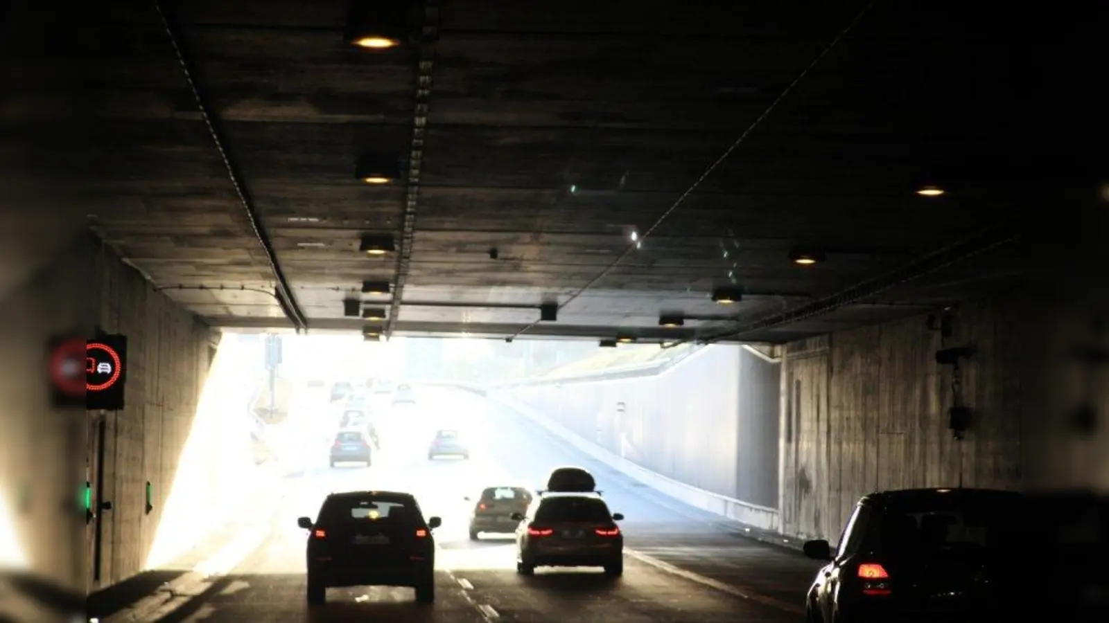 Licht am Ende des Tunnels: Die Aubinger möchten Lösungen für den Verkehr. (Foto: pst)