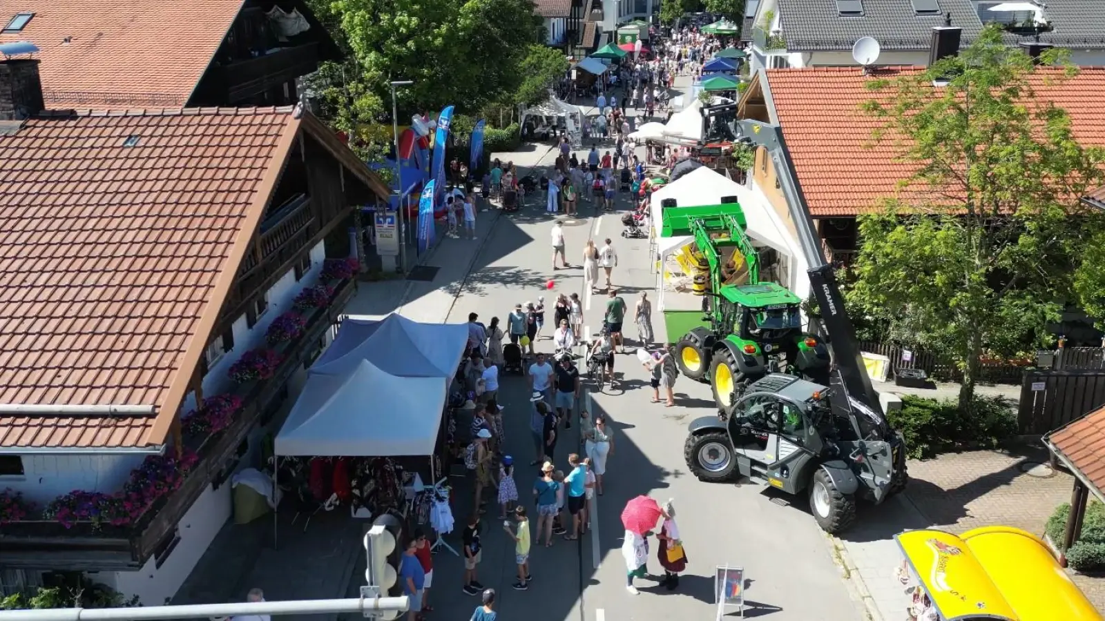 Am 22. Juni lädt die Rosenheimer Straße in Höhenkirchen-Siegertsbrunn zum Bummeln und Flanieren ein.  (Foto: GWG)