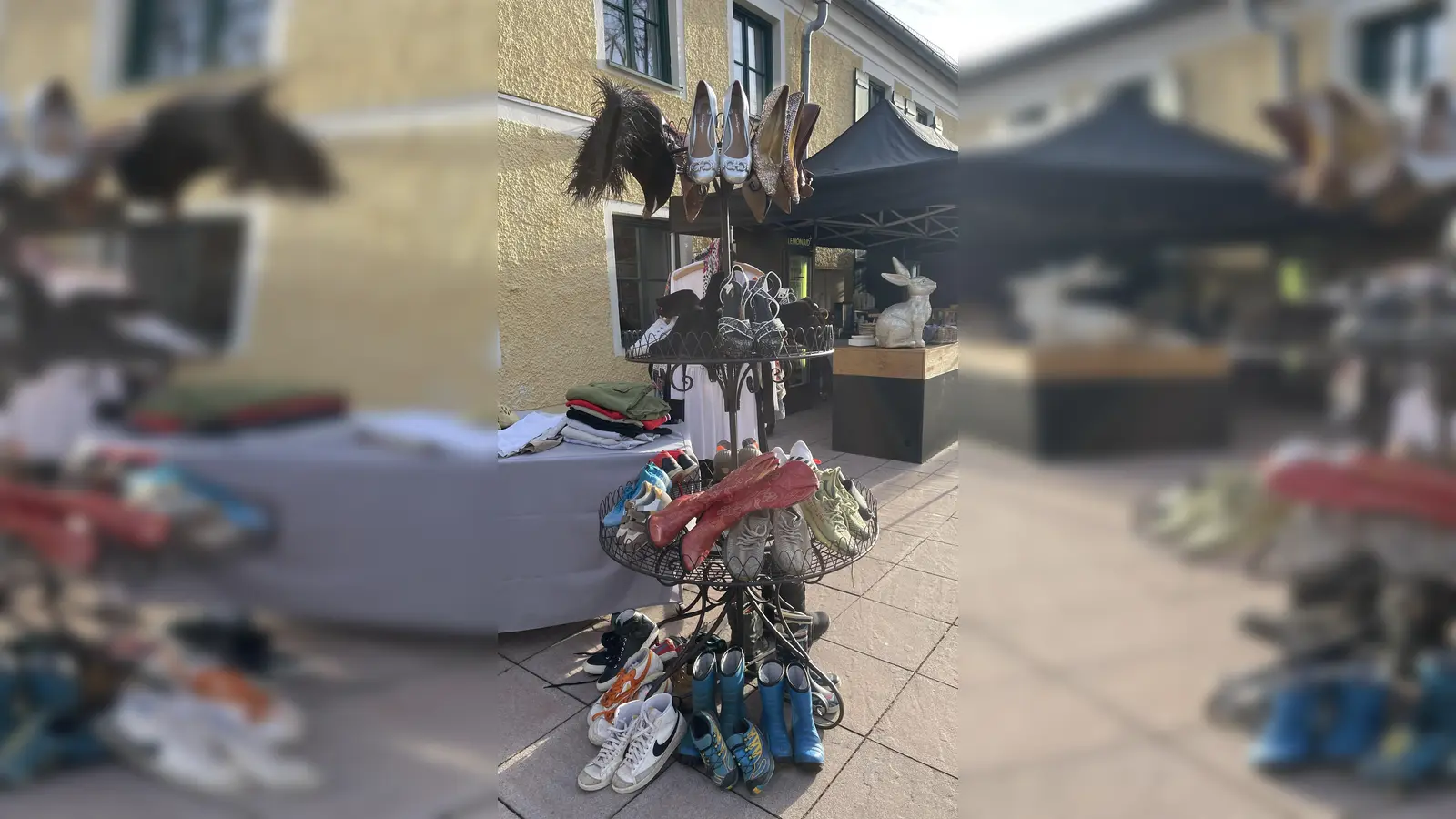Herrliche Mode, tolle Accessoires und angesagte Deko findet man auf dem Fashion-Flohmarkt in Wörnbrunn. (Foto: hw)