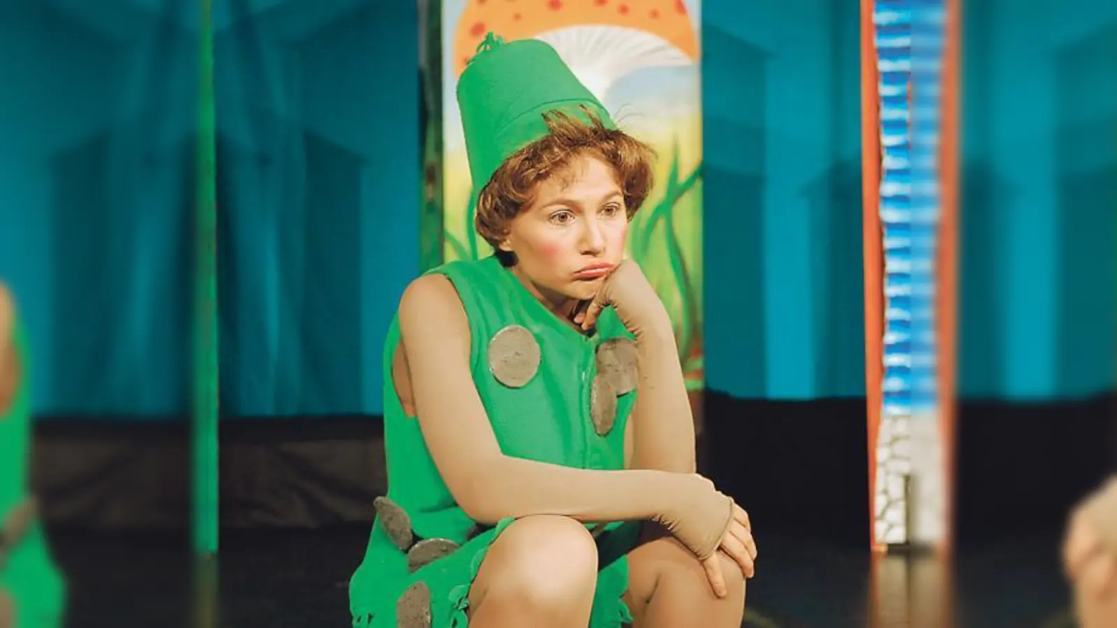 Hier schmollt er noch, der kleine Punchinello, aber bald findet er etwas ganz  Besonderes heraus.  (Foto: Mario Gastinger)