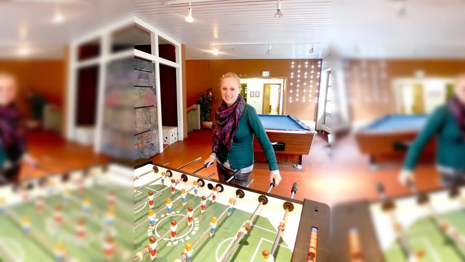 Praktikantin Stefanie Kiermaier.	 (Foto: JuZ Einstein)