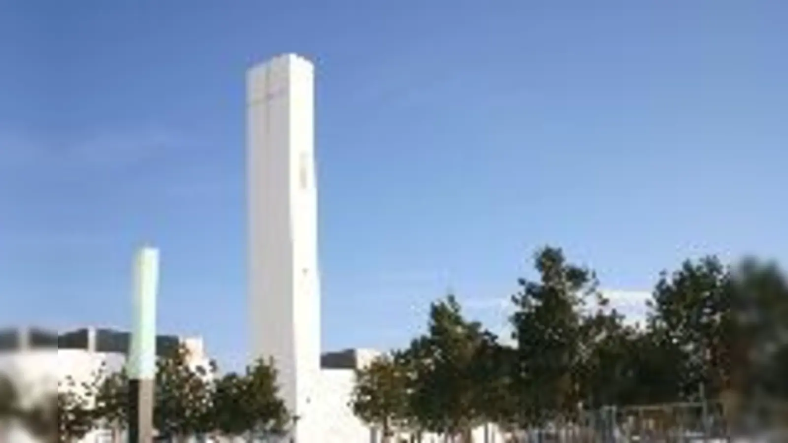 Platz für 5 Glocken: Turm von St. Florian.	 (Foto: ms)