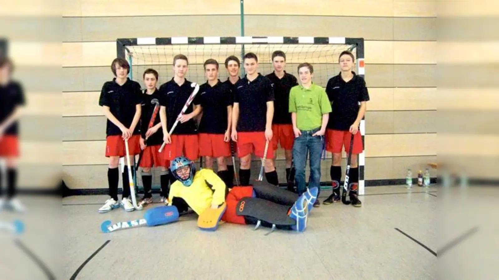 Die Grasshoppers-Hockey-Jugend B hat in der Verbandsliga Süd einen sensationellen 2. Platz belegt. 	 (Foto: VA)