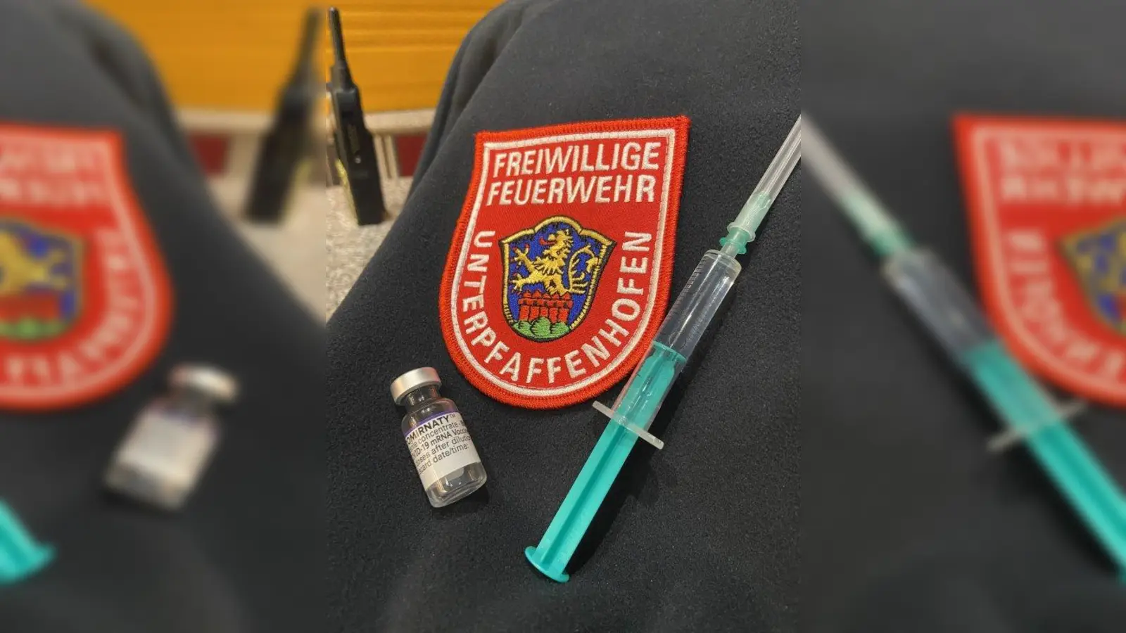 Die Feuerwehr unterstützte die Impfung. (Foto: FFW)