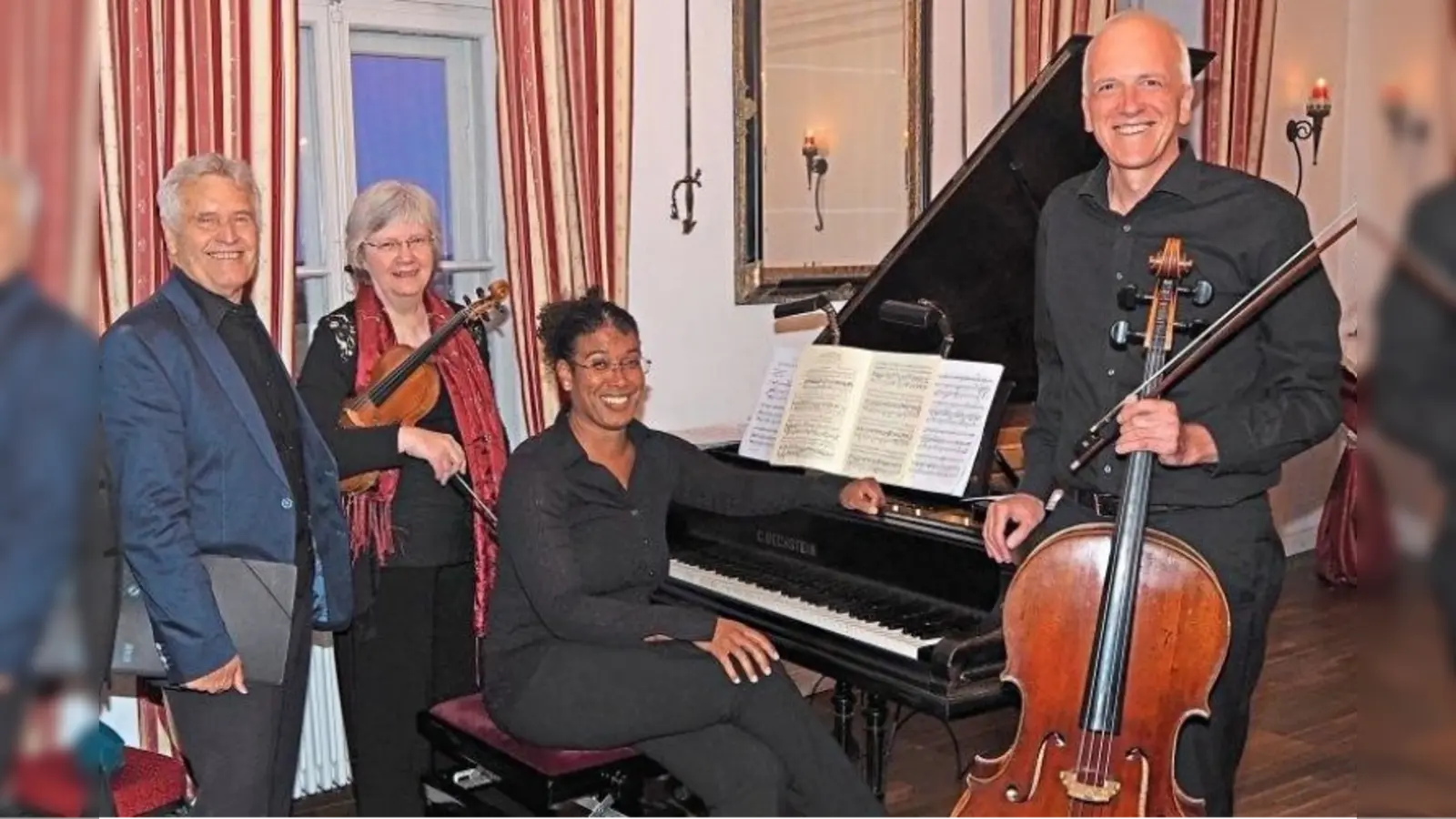 Eine kleine "Gut-Nacht-Musik" in Neuperlach. (Foto: VA)