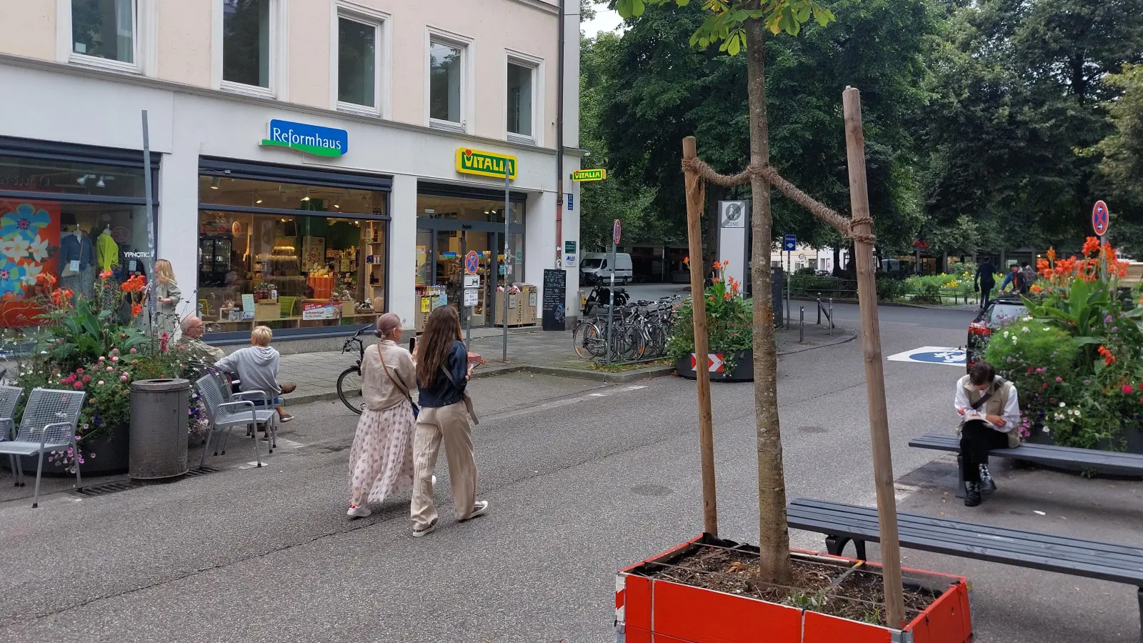 In der temporären Fußgängerzone Weißenburger Straße findet am 24. Mai ein Spielefest statt. (Archivbild: bas)