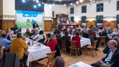 MdL Kerstin Schreyer hielt die Neujahrsansprache beim Neujahrsempfang der CSU in Höhenkirchen.	 (Foto: VA)